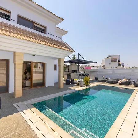 Sunnyvillas-3br New Modern Villa-private Pool-hvn Paralimni