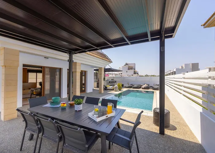 Sunnyvillas-3br New Modern Villa-private Pool-hvn * Paralimni